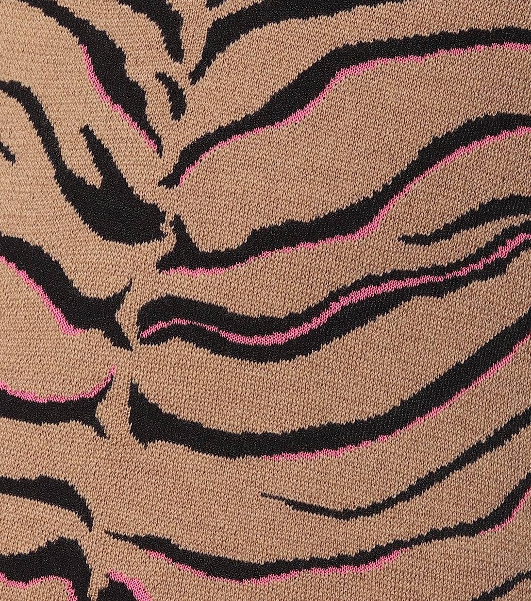 Tiger-print intarsia wool-blend sweater | Stella McCartney