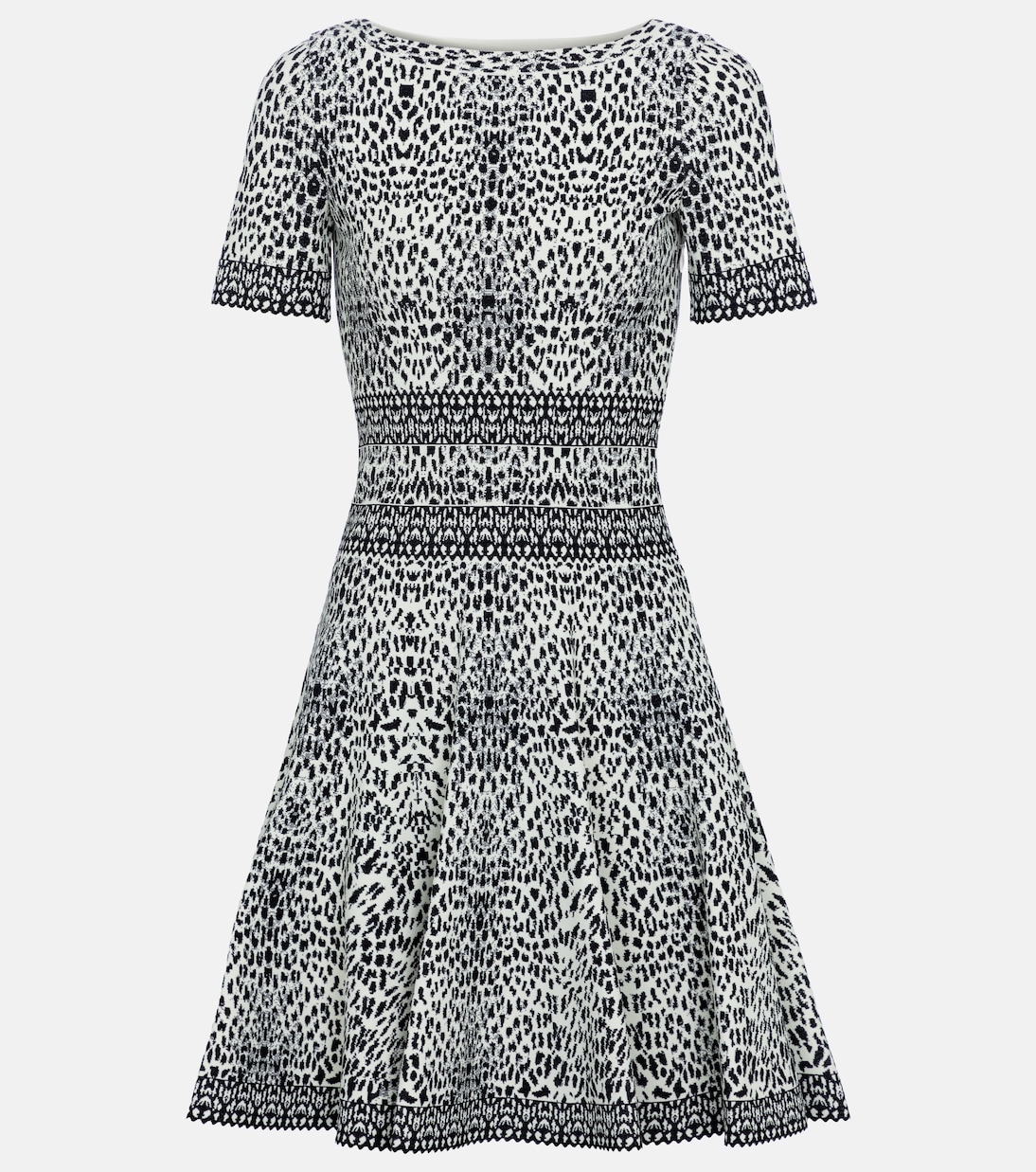Stretch-jacquard minidress | Alaïa