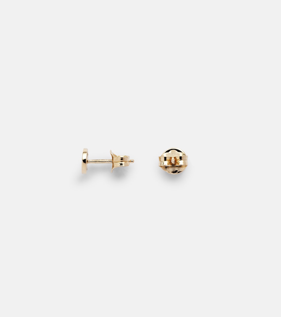 Happy Face 14kt gold and diamond earrings | Sydney Evan
