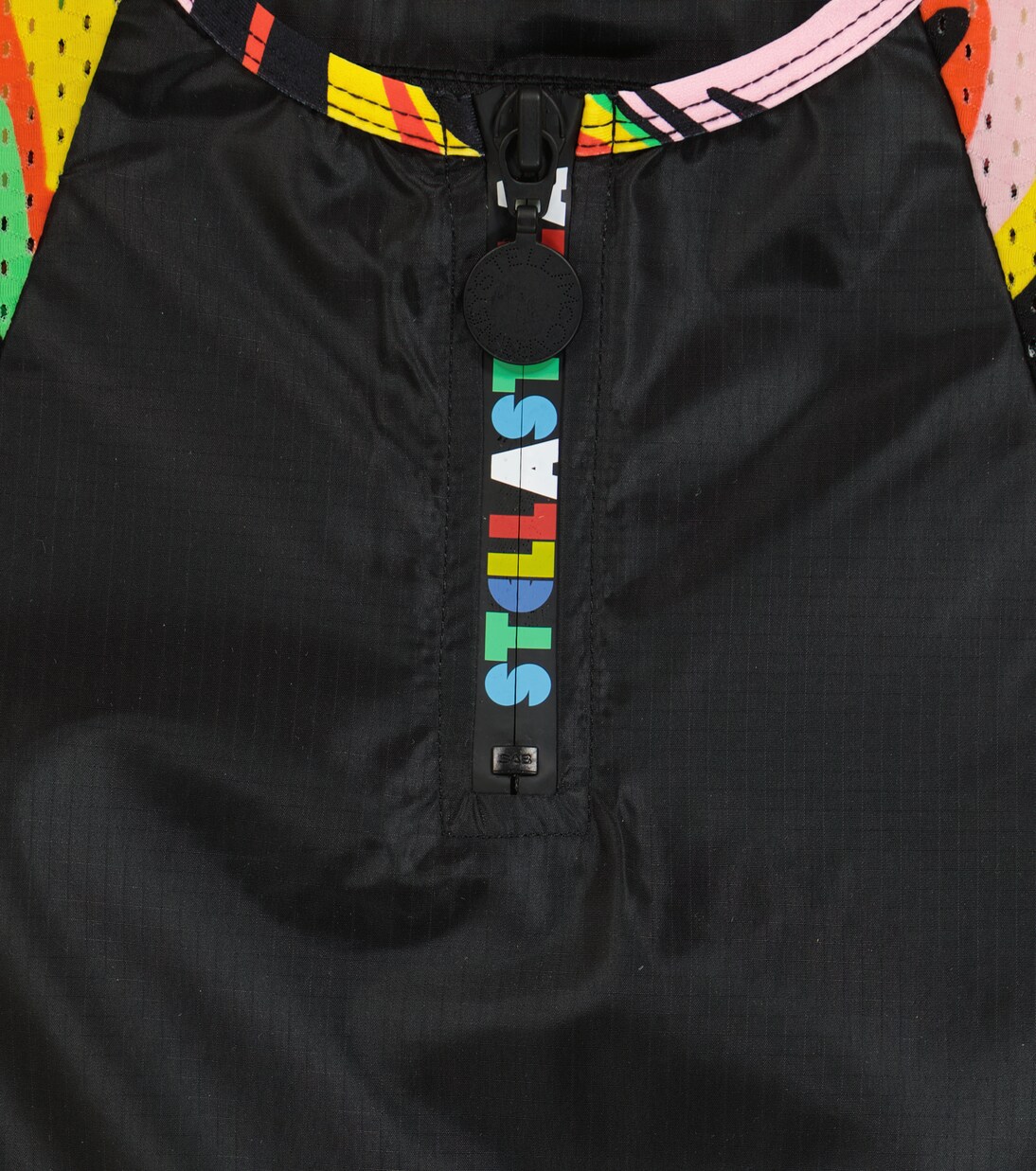 Printed mesh-panel top | Stella McCartney Kids