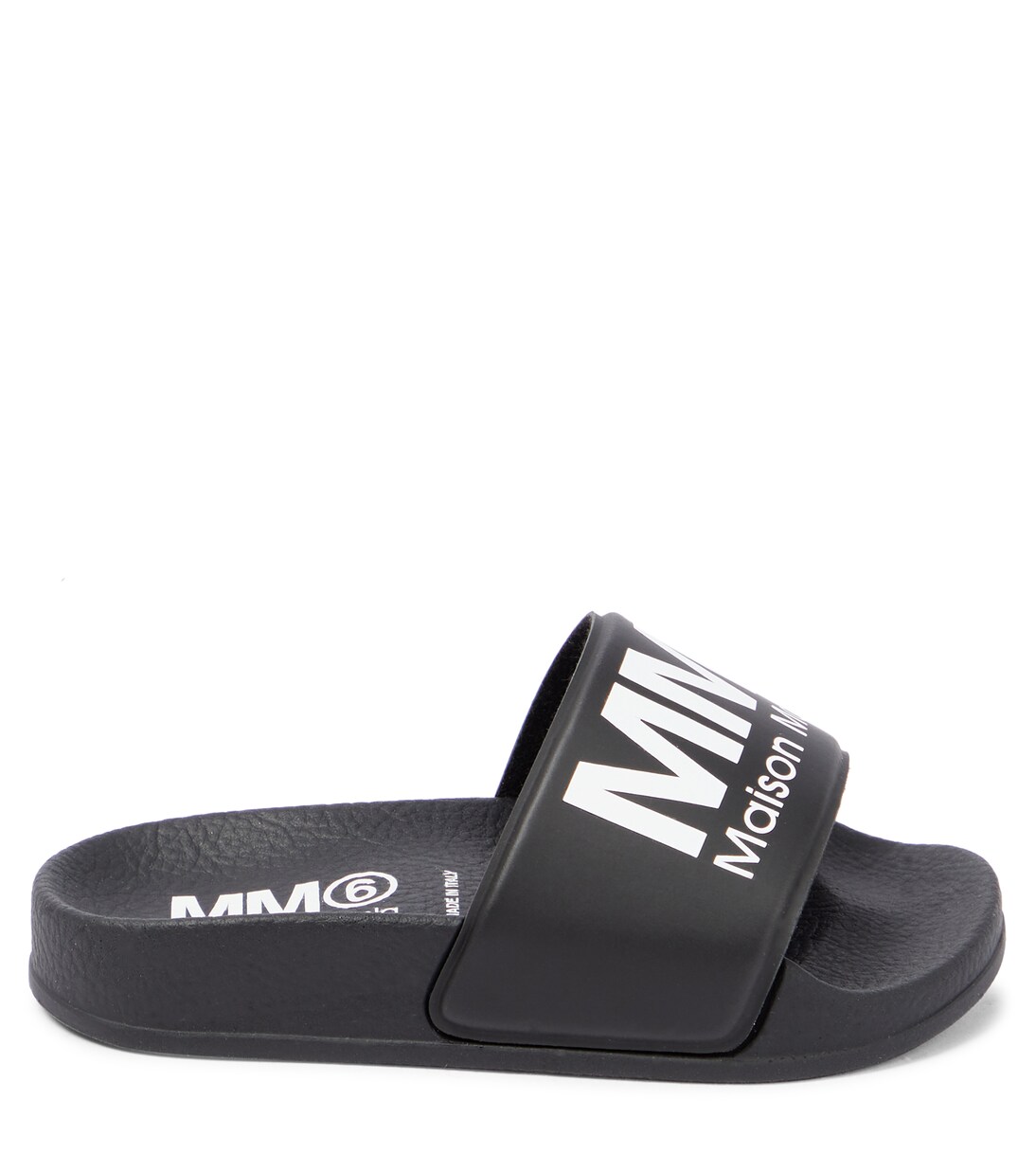 Logo rubber slides | MM6 Maison Margiela Kids