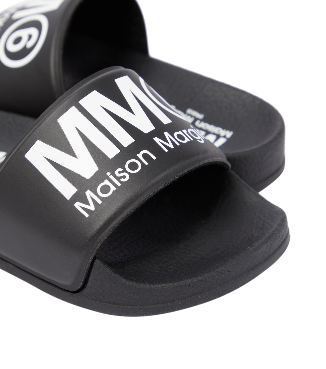 Logo rubber slides | MM6 Maison Margiela Kids