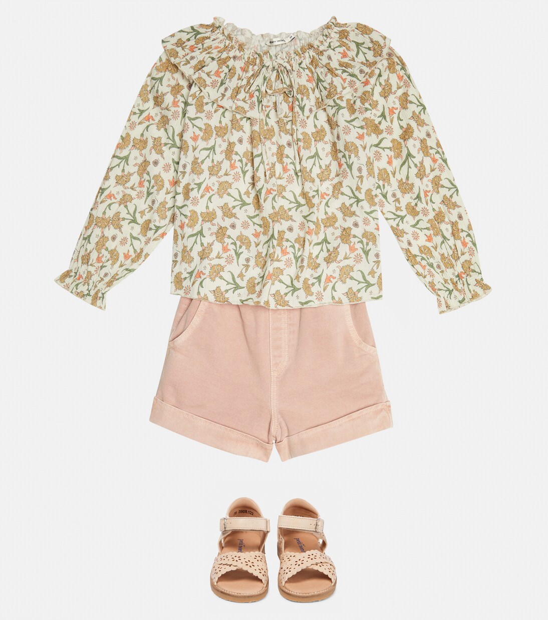 Indiana Olivia floral cotton muslin blouse | The New Society