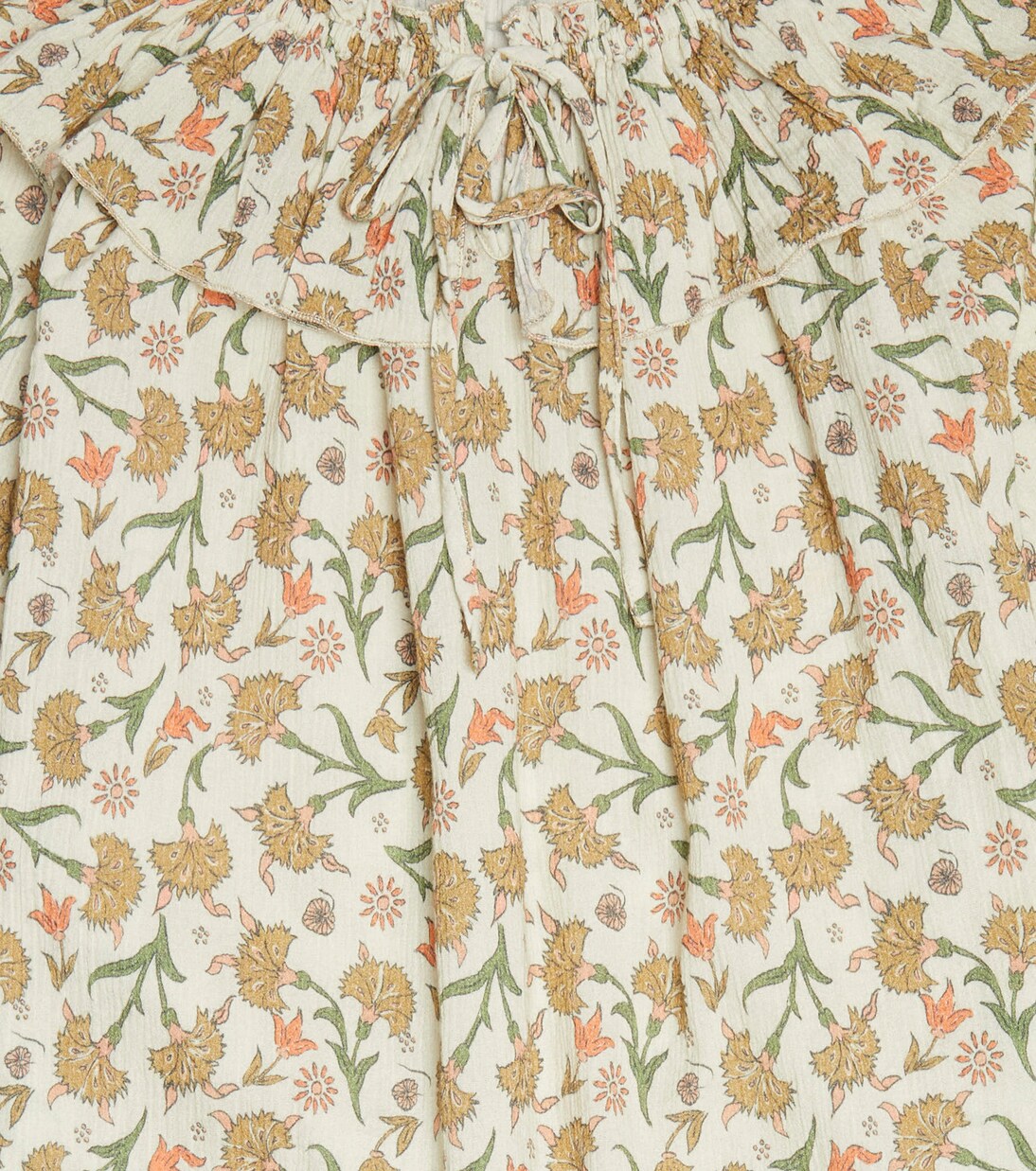 Indiana Olivia floral cotton muslin blouse | The New Society