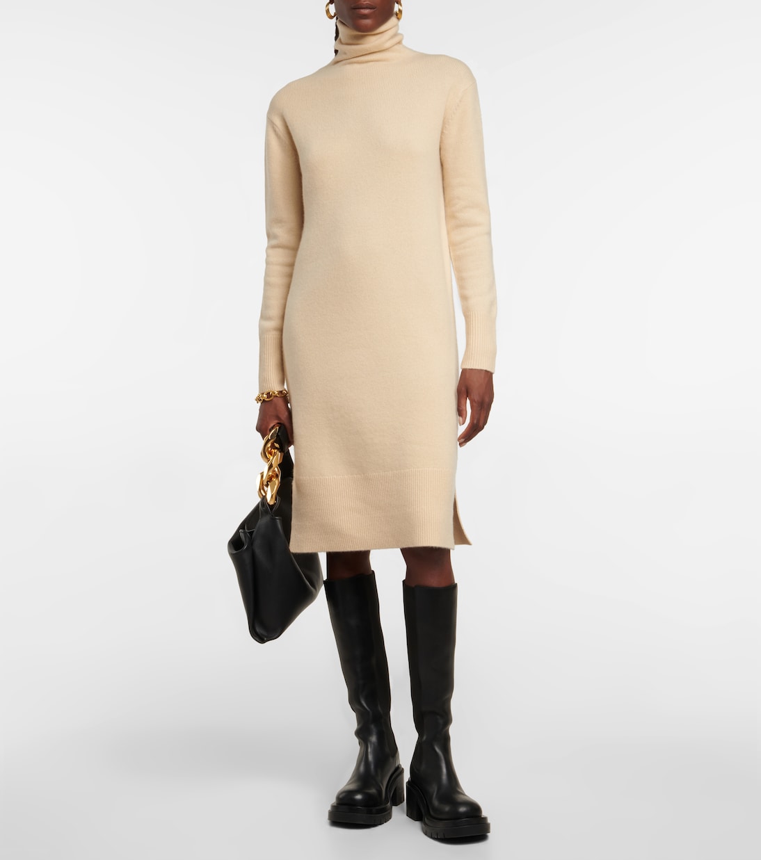 Pulloverkleid mit Rollkragen | Joseph