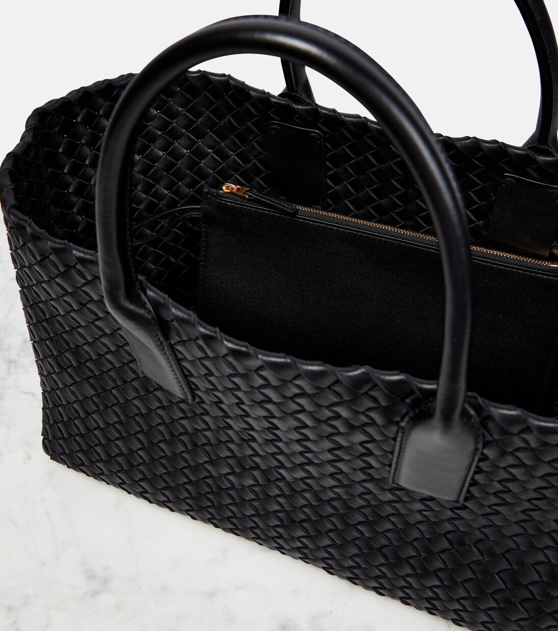 Tote Bag Cabat Small aus Leder | Bottega Veneta