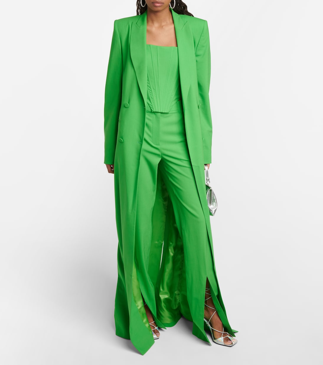 Bustier aus einem Wollgemisch | Giuseppe di Morabito