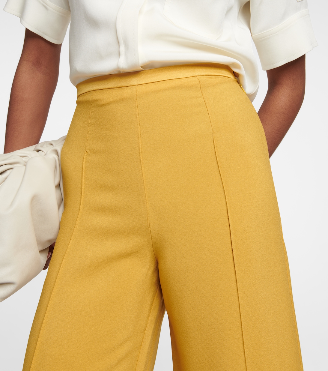 Wide-leg satin pants | Taller Marmo