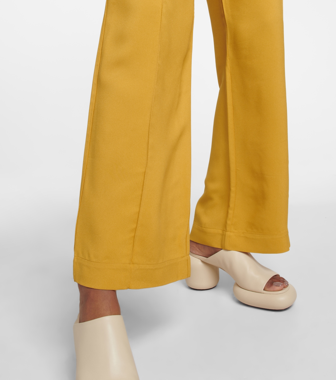 Wide-leg satin pants | Taller Marmo