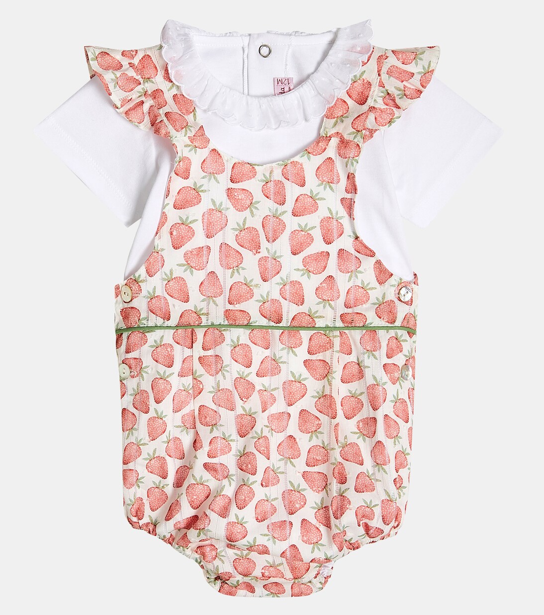 Bebé - set de mono Rontina y body Pluma | La Coqueta