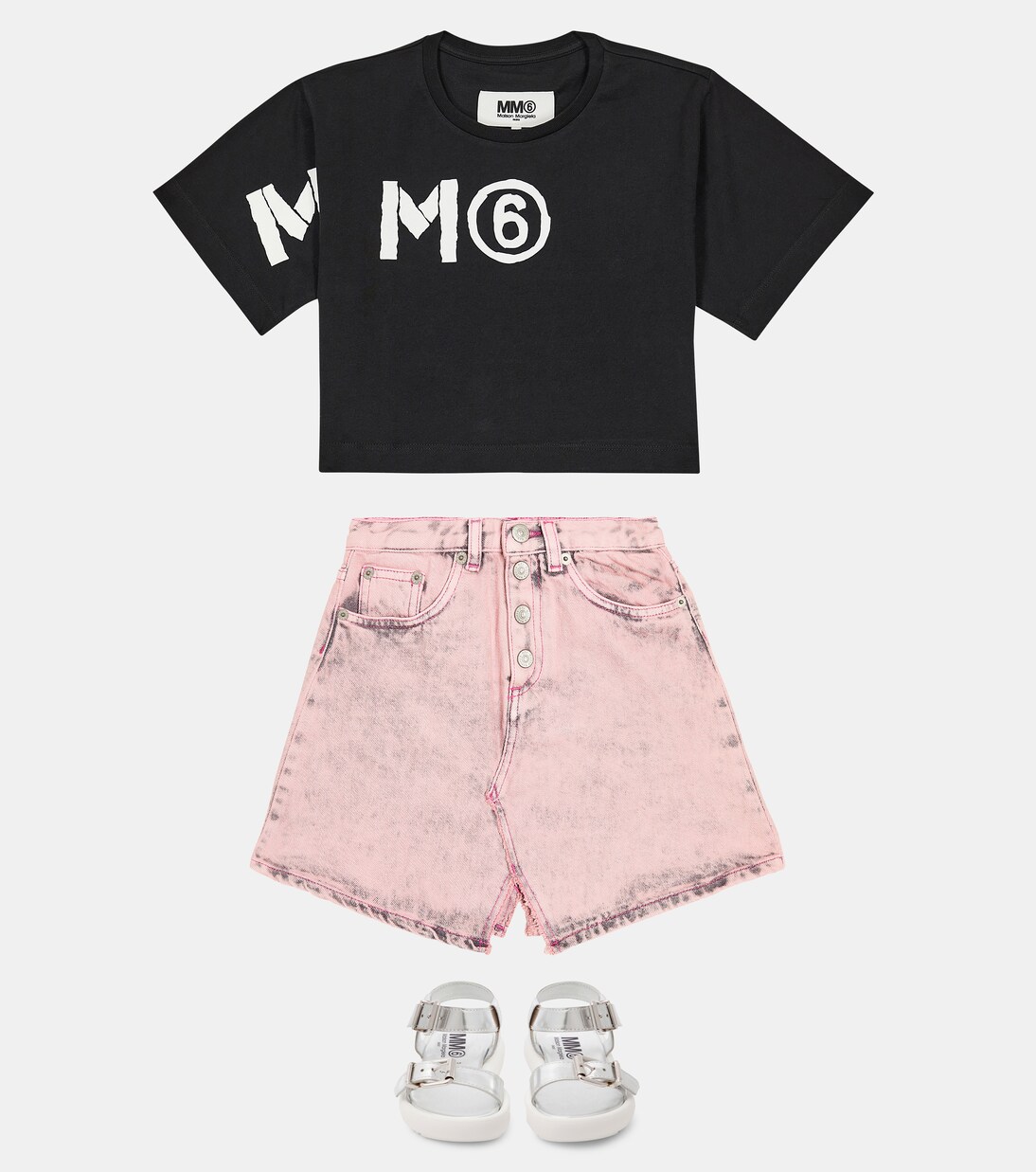 Cotton jersey T-shirt | MM6 Maison Margiela Kids