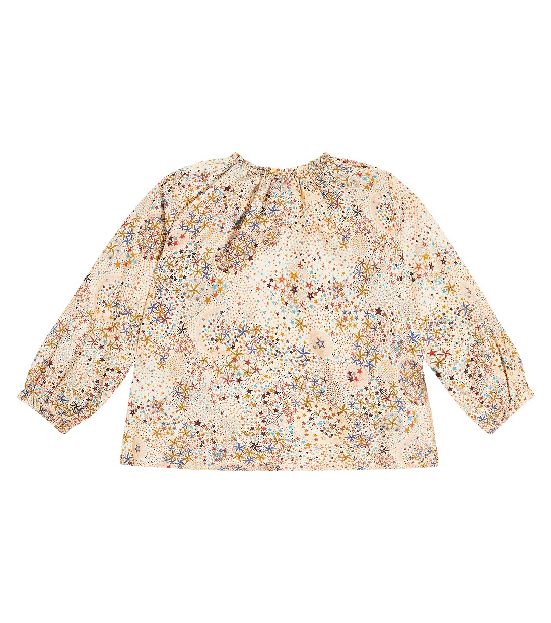 Printed cotton jersey top | Il Gufo