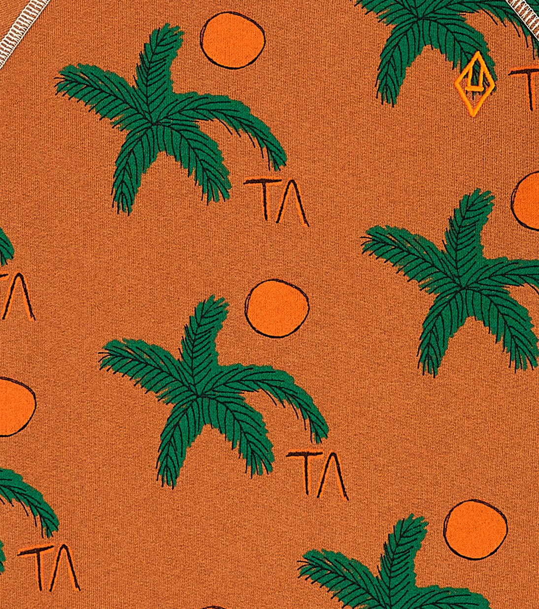 Shark printed cotton sweatshirt | The Animals Observatory