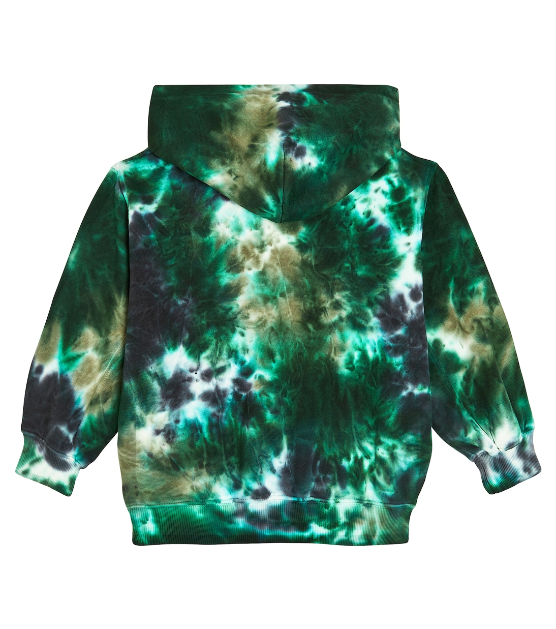 Sweat-shirt à capuche Maxx tie & dye en coton | Molo