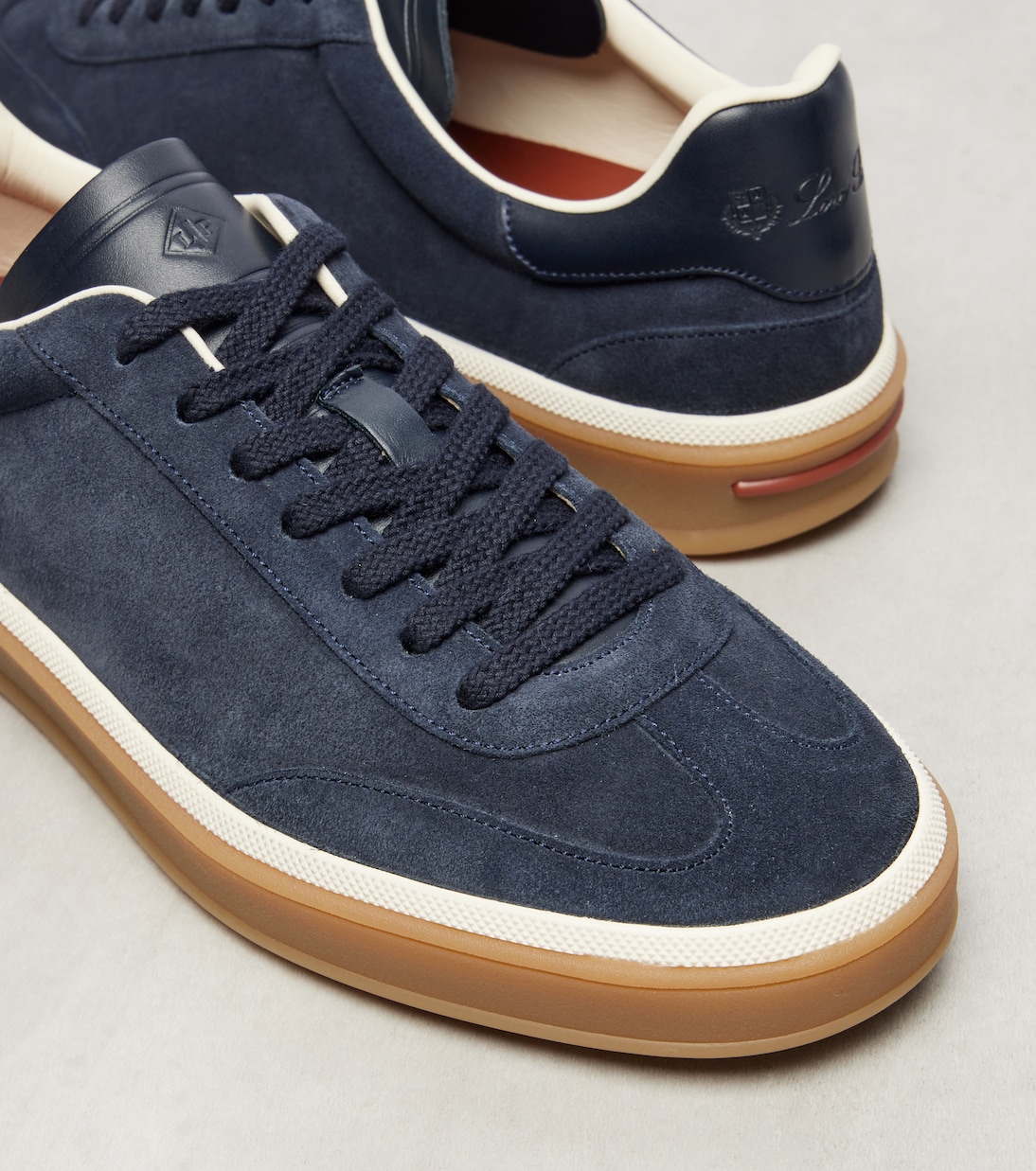 Sneakers Tennis Walk aus Veloursleder | Loro Piana