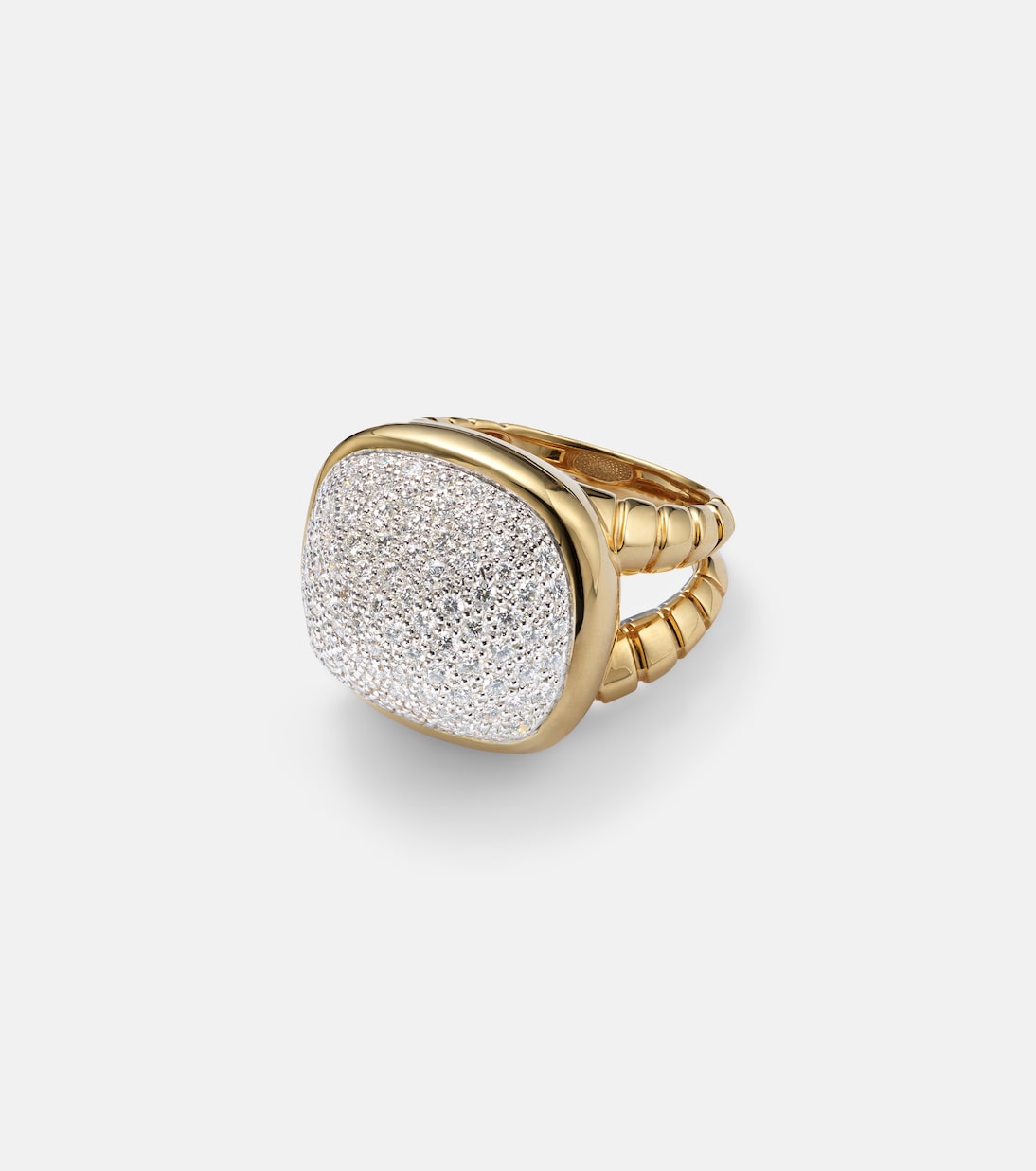 Bague Tigella en or 18 ct et diamants | Marina B