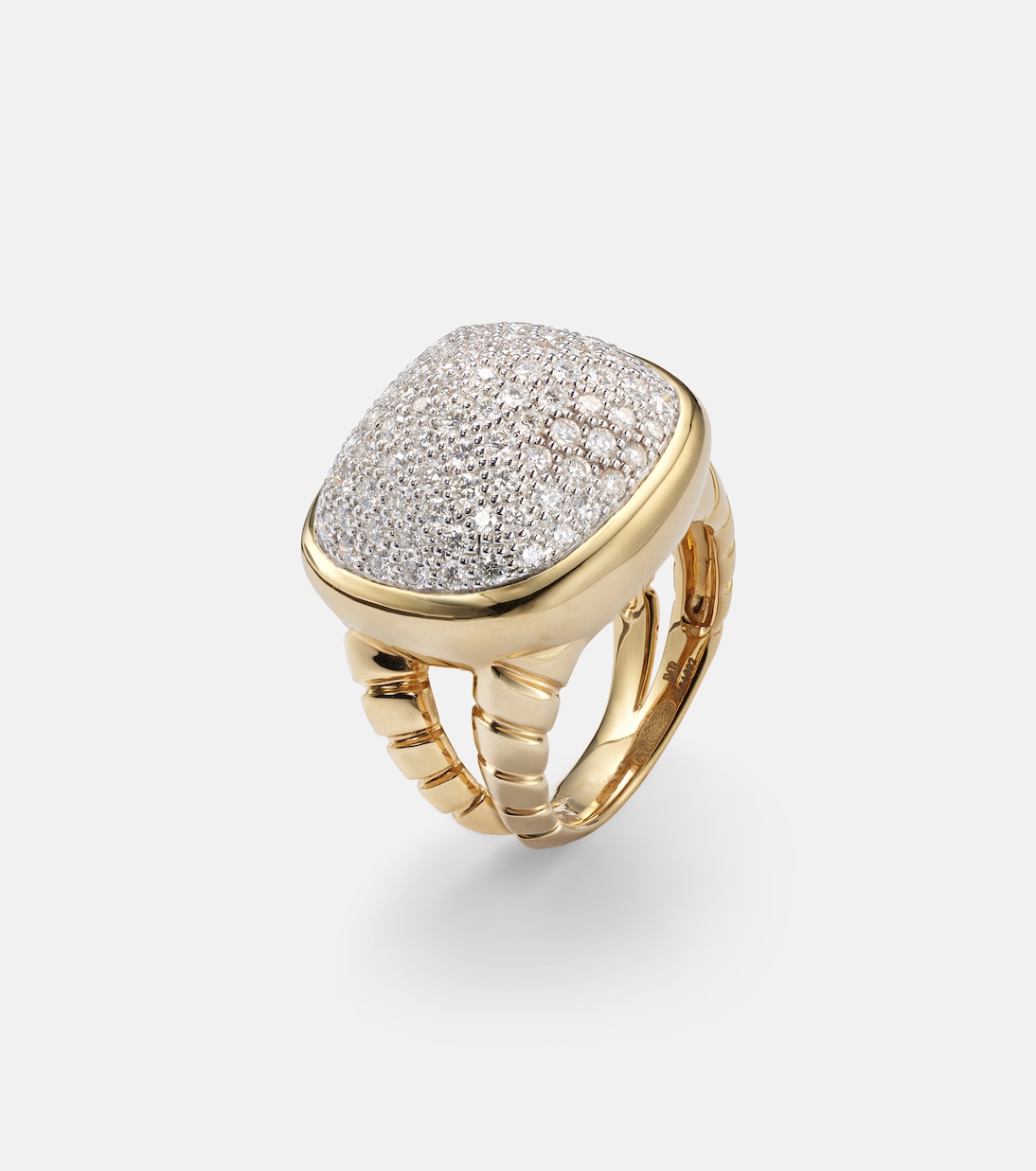 Bague Tigella en or 18 ct et diamants | Marina B