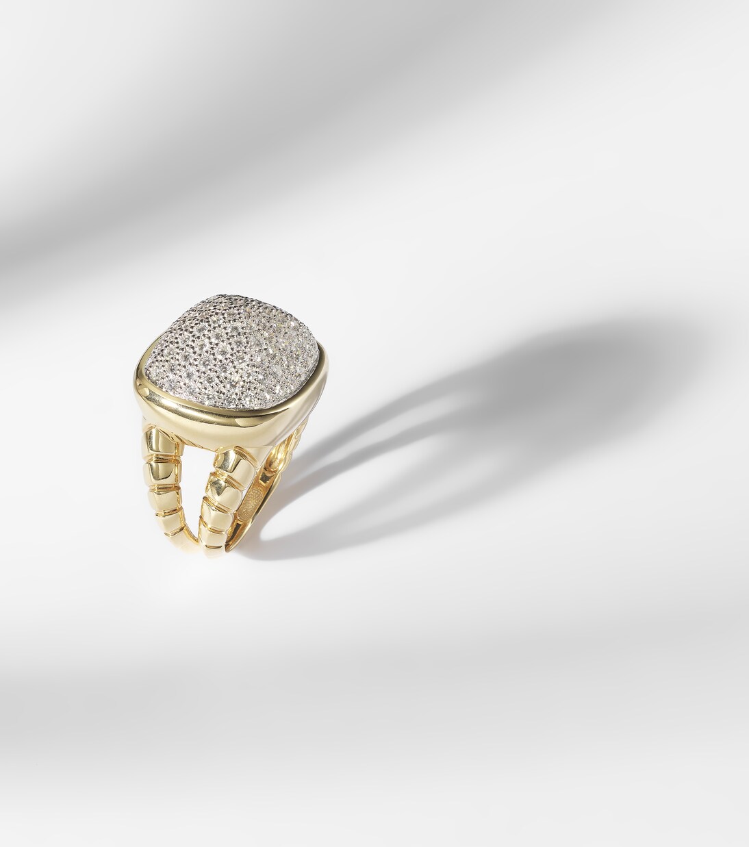 Bague Tigella en or 18 ct et diamants | Marina B