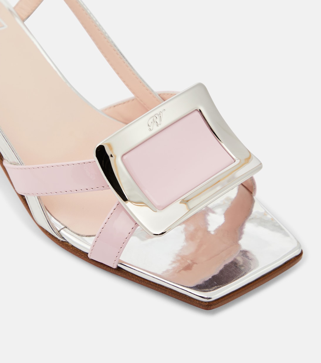 Sandalen Belle Vivier 45 aus Lackleder | Roger Vivier
