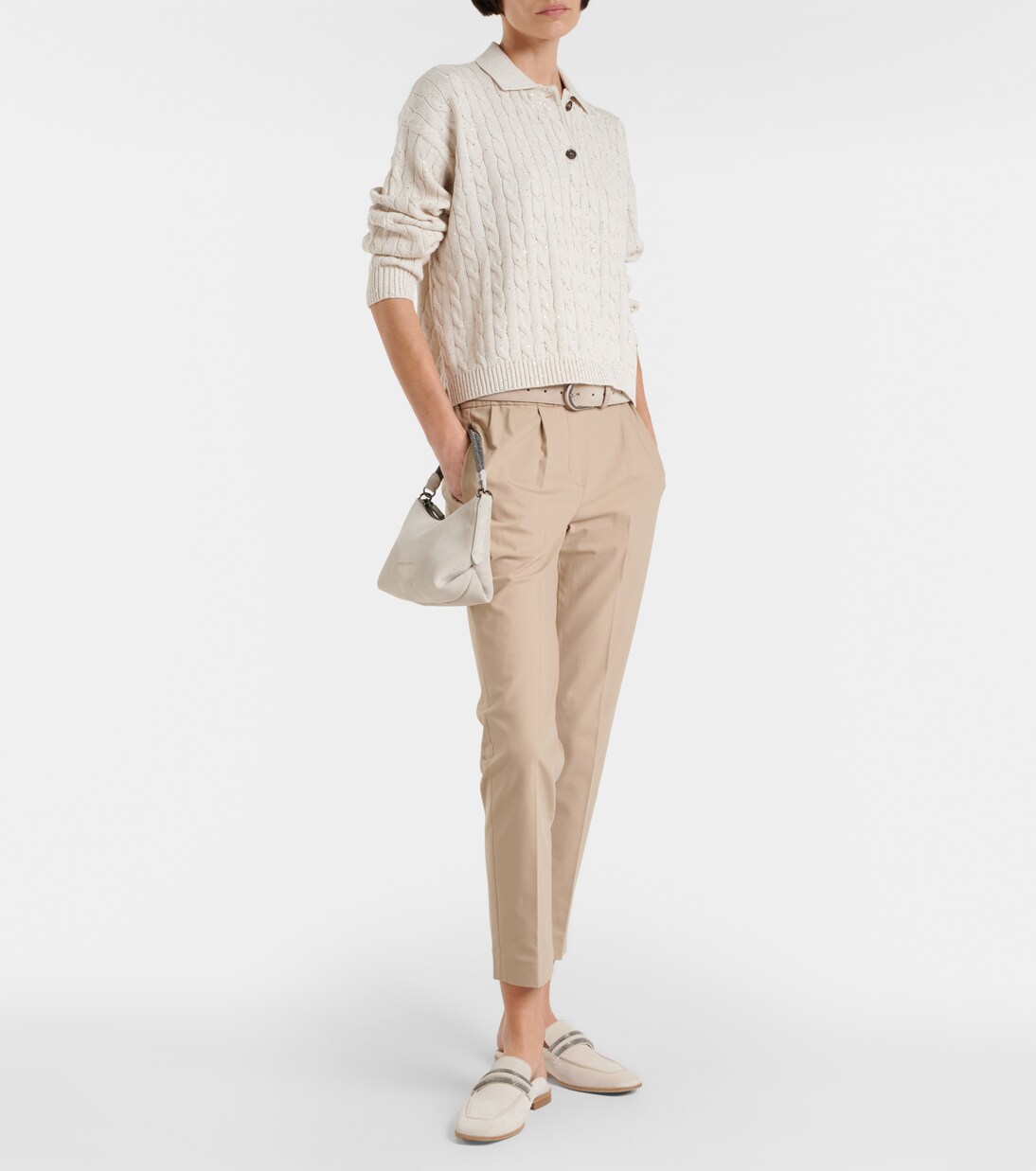 Chinohose aus Twill | Brunello Cucinelli