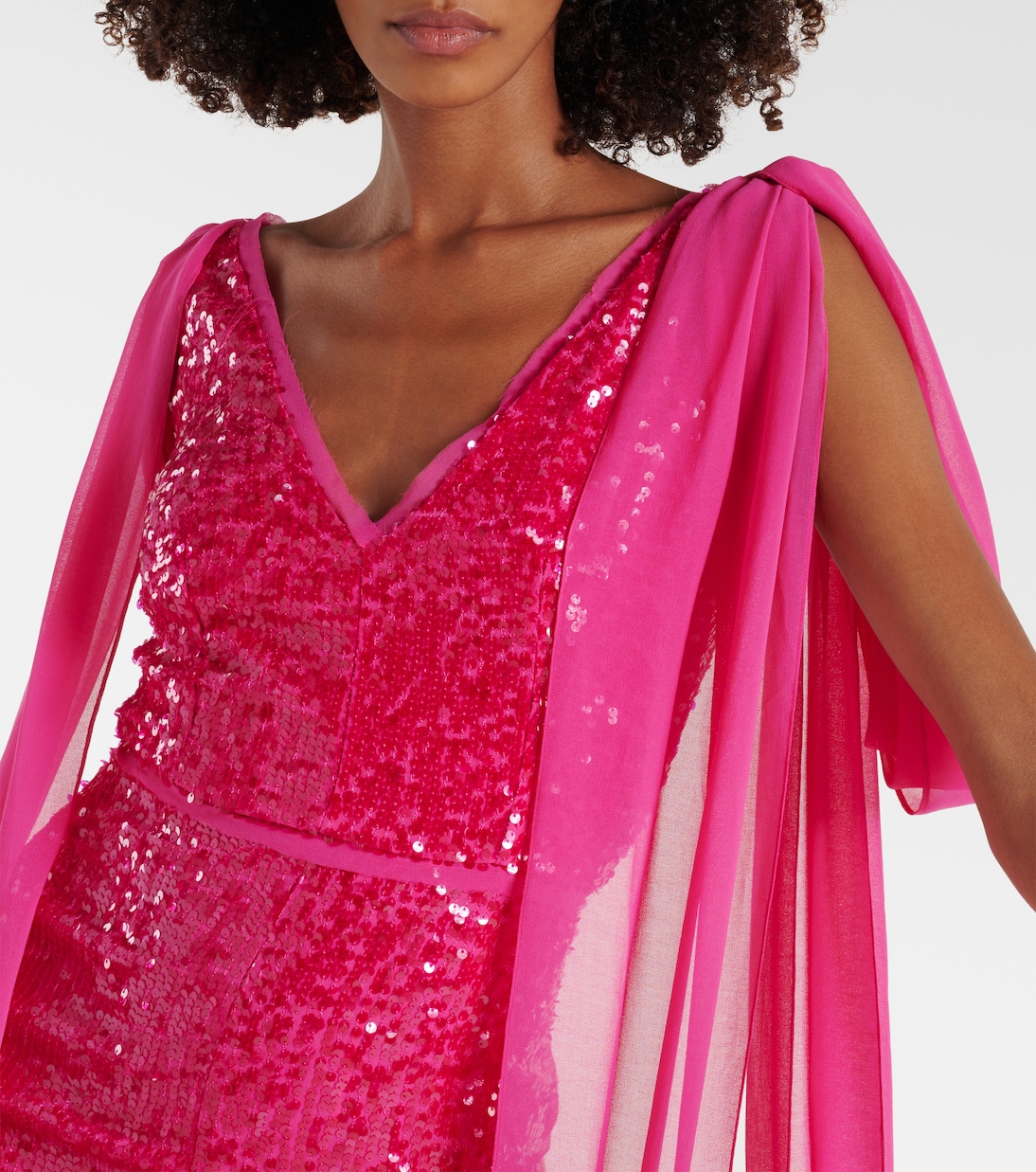 Sequined midi dress | Erdem