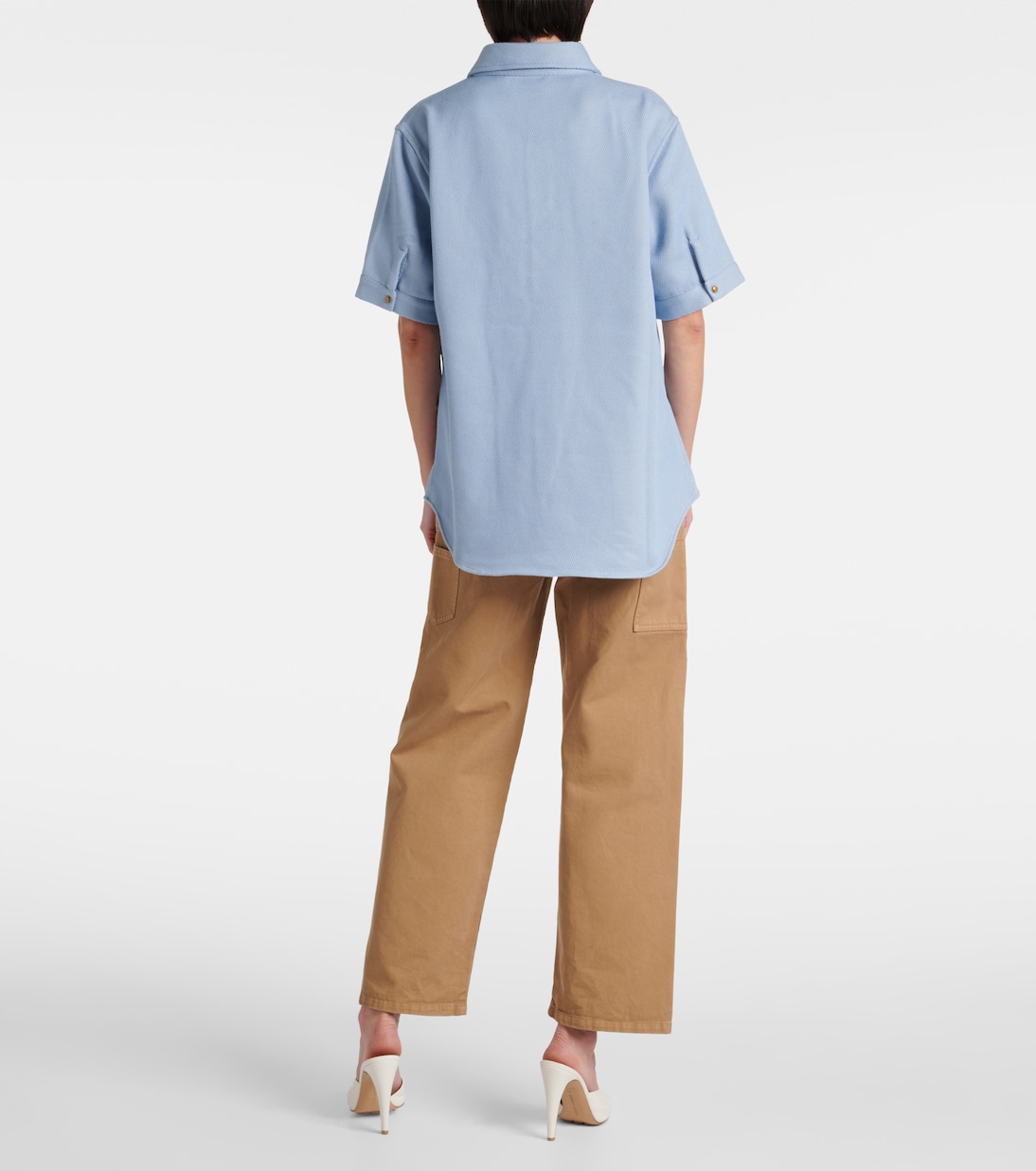 Cashmere and cotton shirt | God's True Cashmere