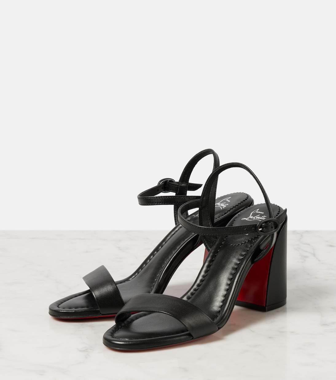 Sandali Miss Jane 85 in pelle | Christian Louboutin