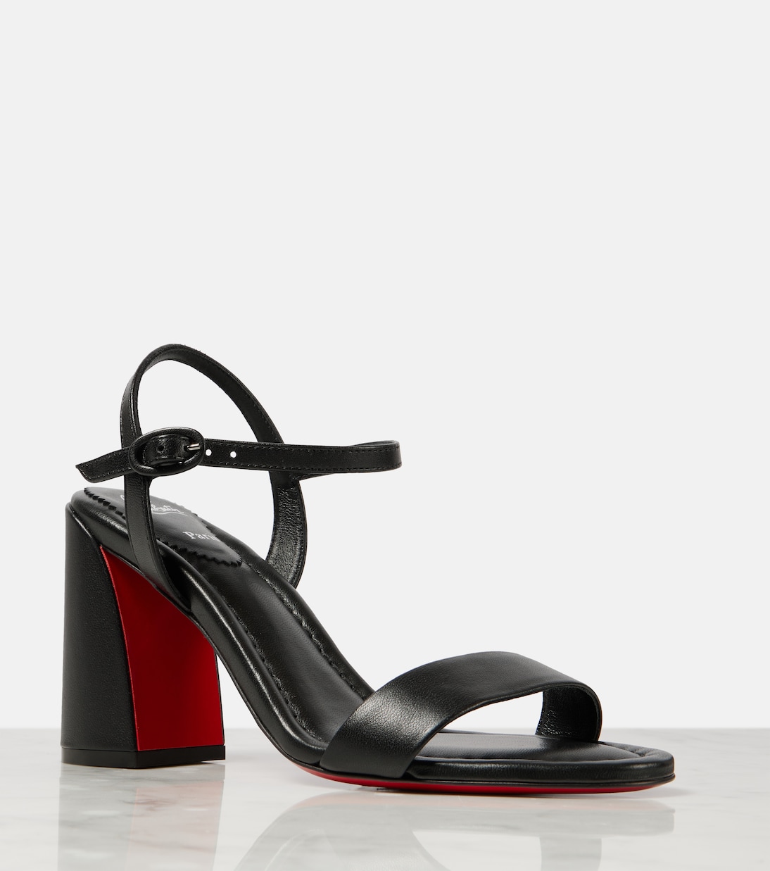 Sandali Miss Jane 85 in pelle | Christian Louboutin