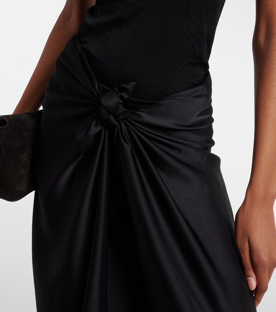 Maxirock aus Satin | Toteme