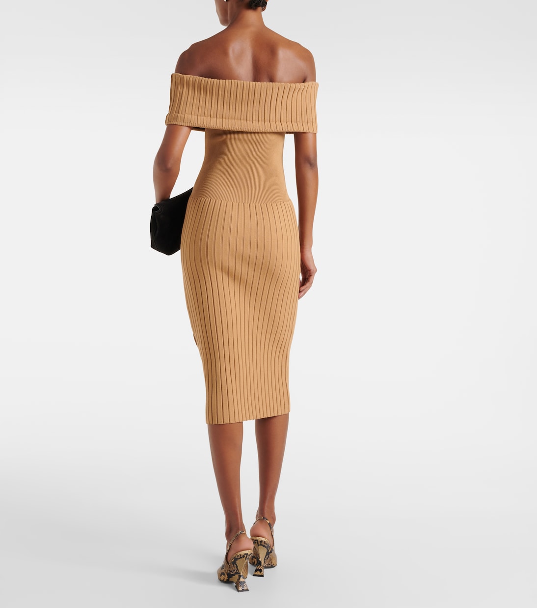 Off-Shoulder-Midikleid | Sportmax