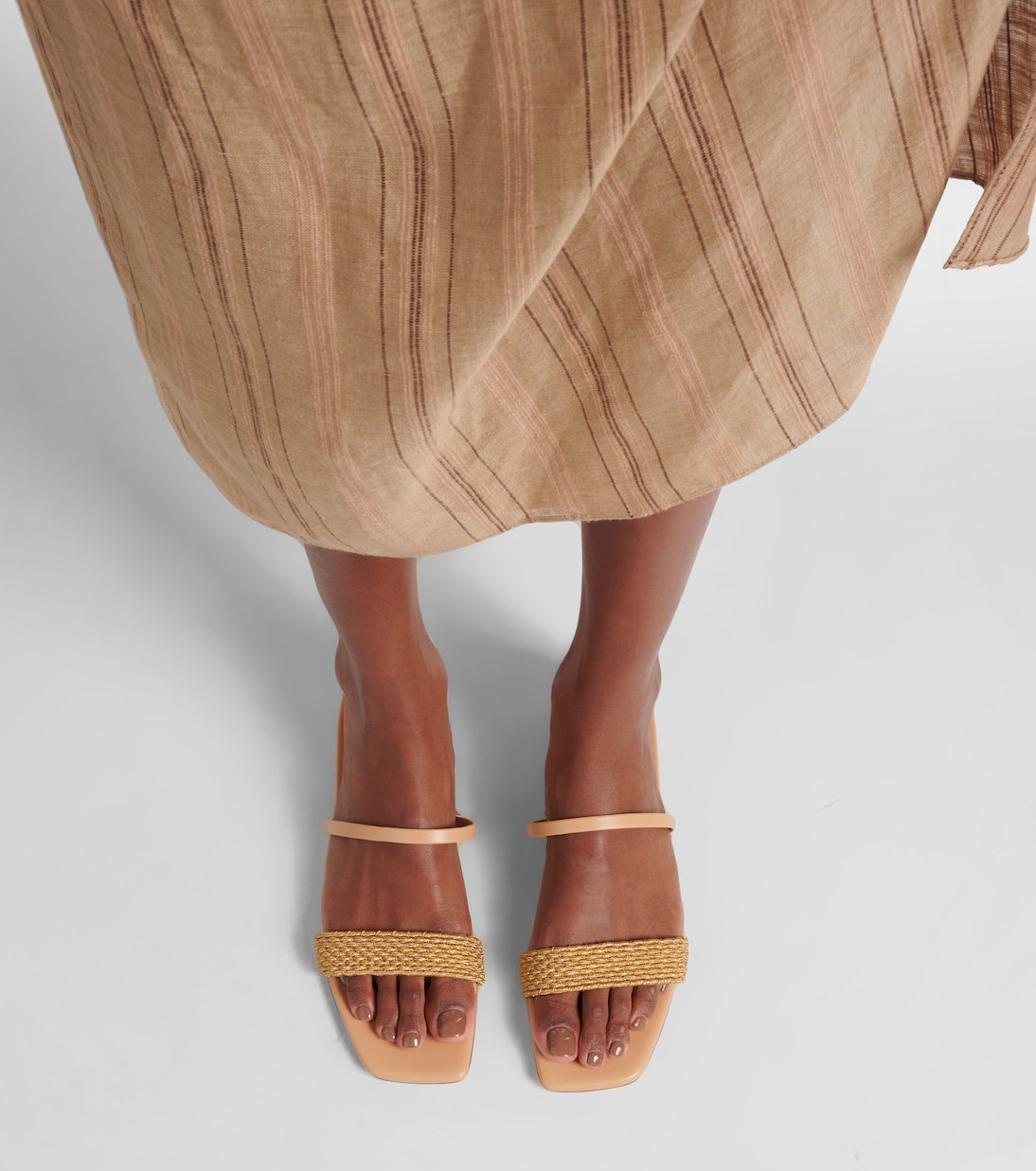 Frida 10 woven sandals | Malone Souliers