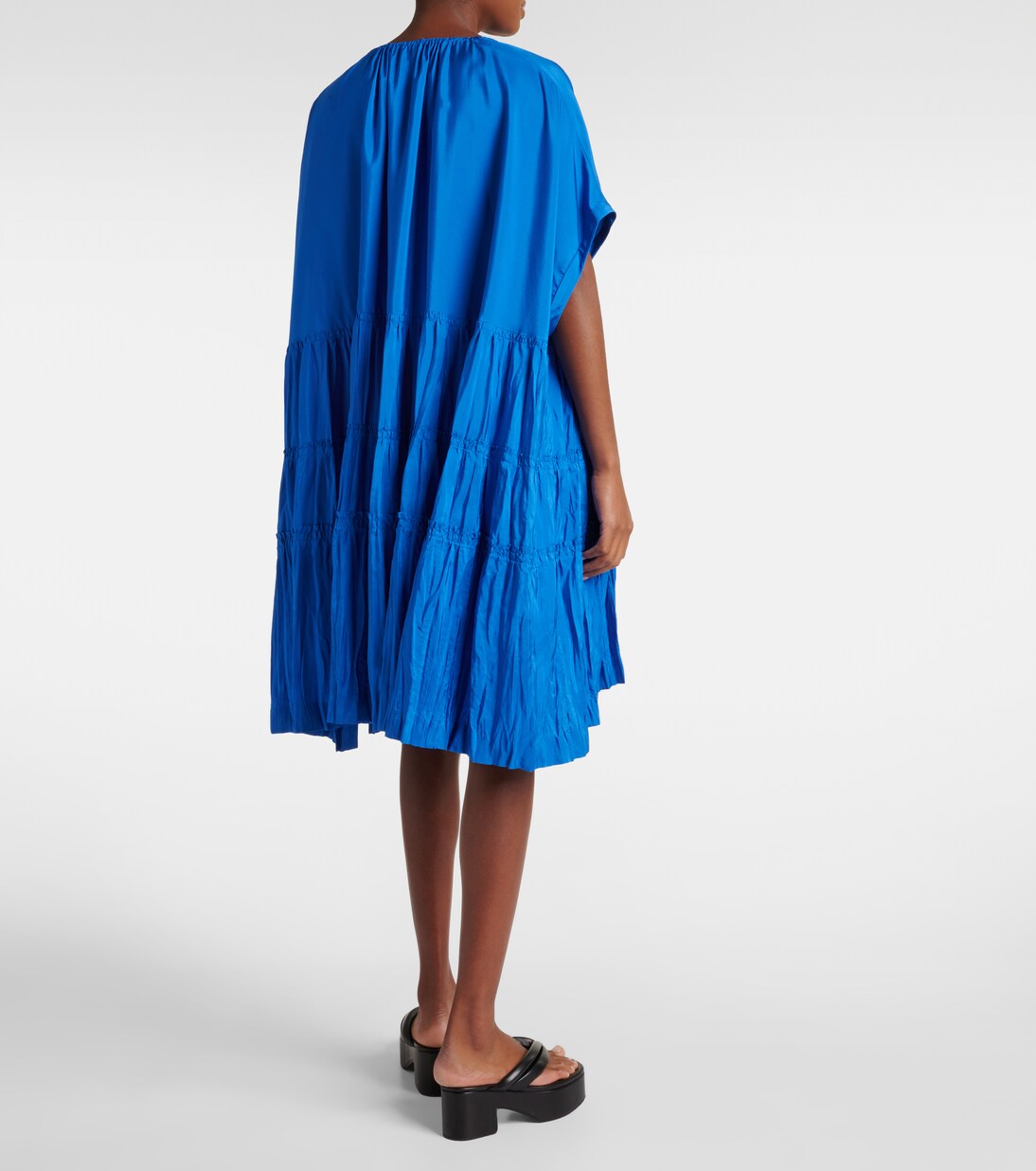 Robe midi Emile en soie | Joseph