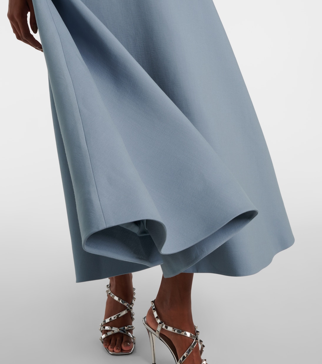 Verziertes Midikleid aus Crepe Couture | Valentino