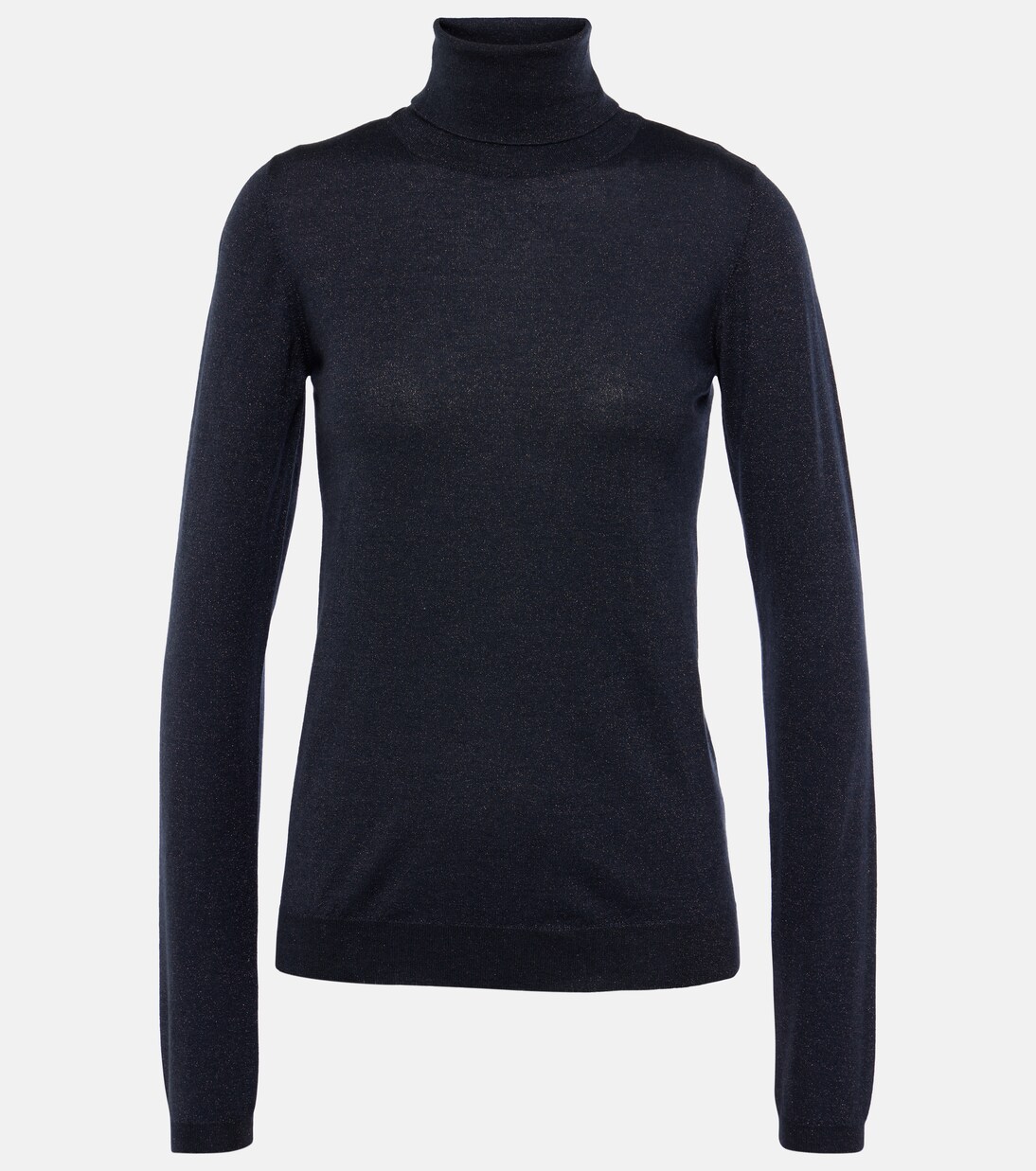 Turtleneck cashmere-blend top | Brunello Cucinelli