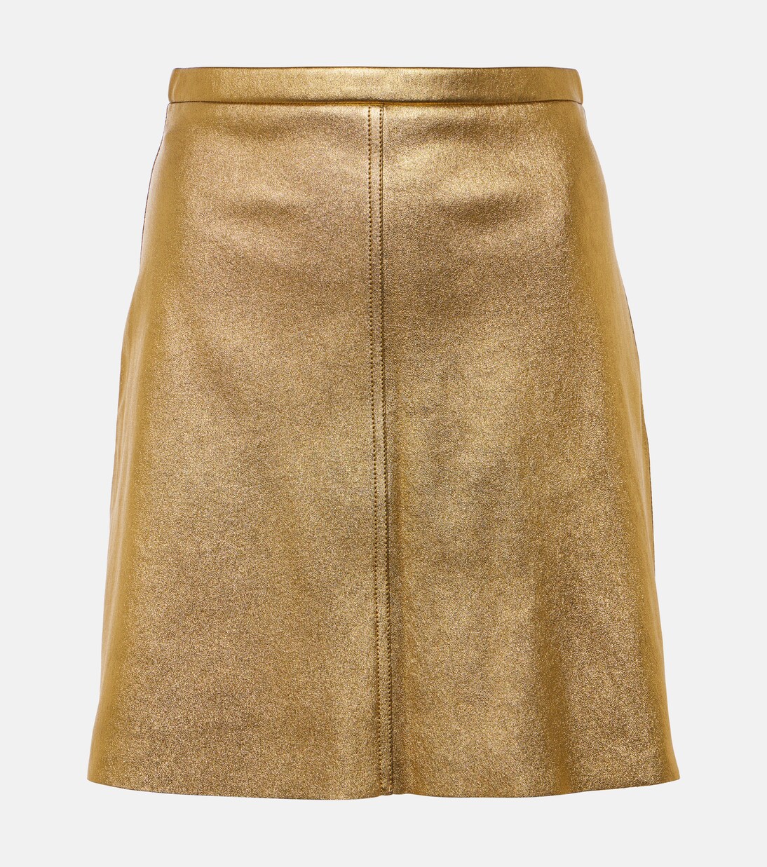 Minirock Lucie 22 aus Metallic-Leder | Stouls