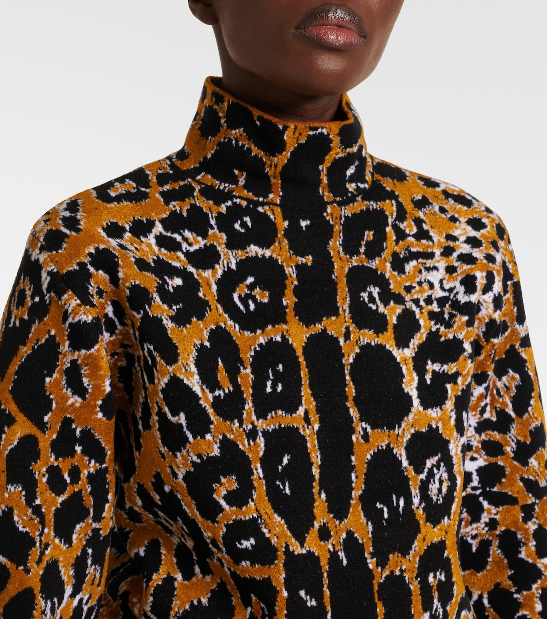 Pullover Leopard aus Jacquard | Alaïa