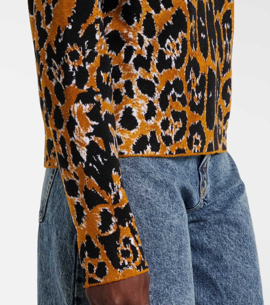 Pullover Leopard aus Jacquard | Alaïa
