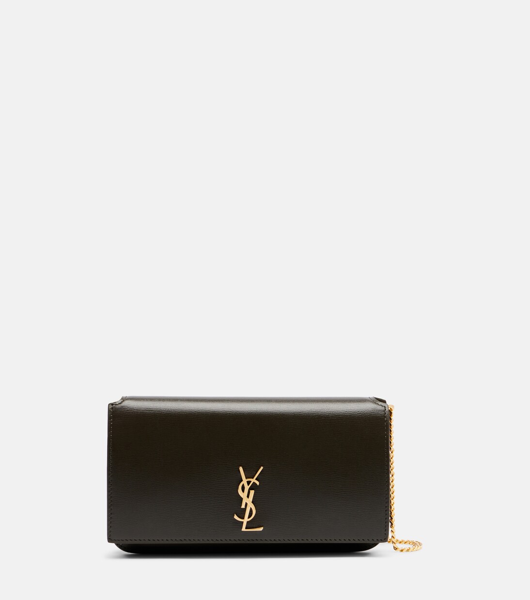 Cassandre leather phone pouch | Saint Laurent