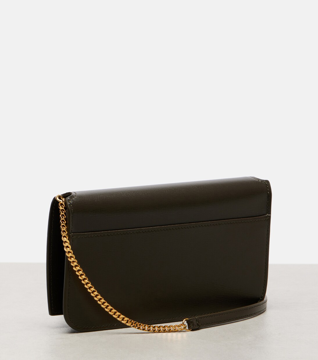 Cassandre leather phone pouch | Saint Laurent