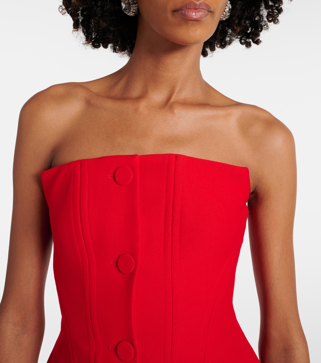 Robe longue en crêpe | Roland Mouret