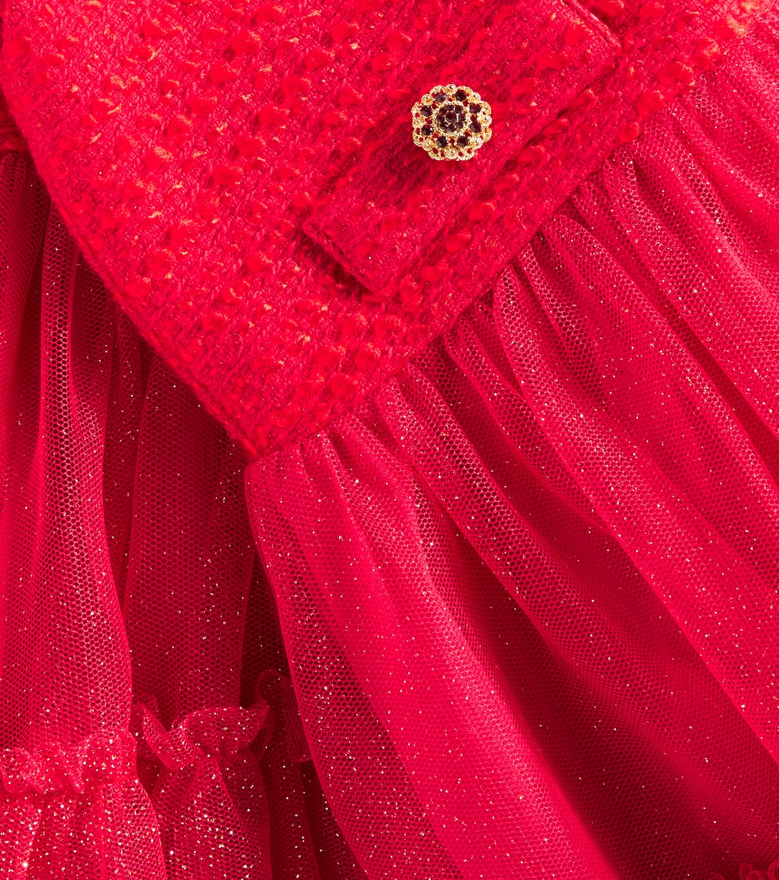 Baby - Abito in tulle e tweed | Patachou