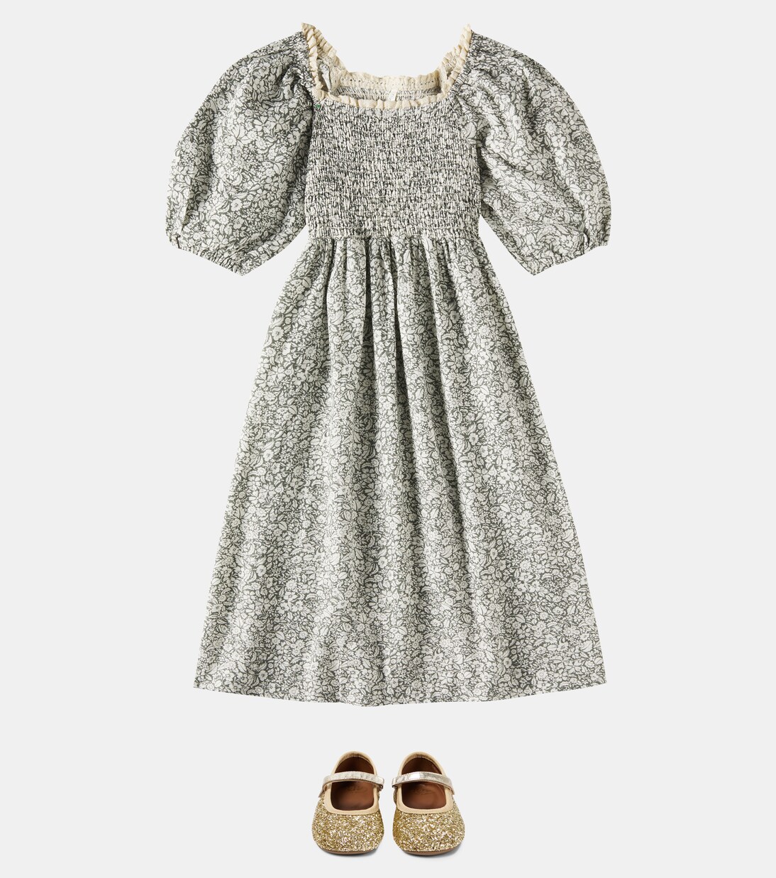 Robe Della en lin mélangé | Rylee + Cru