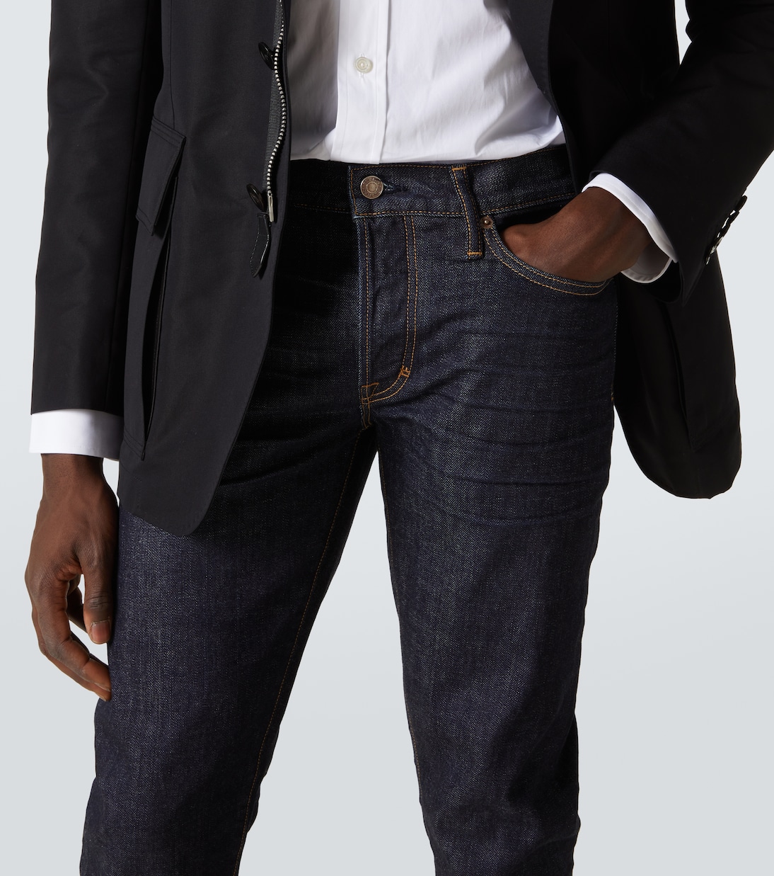 中腰修身牛仔裤 | Tom Ford