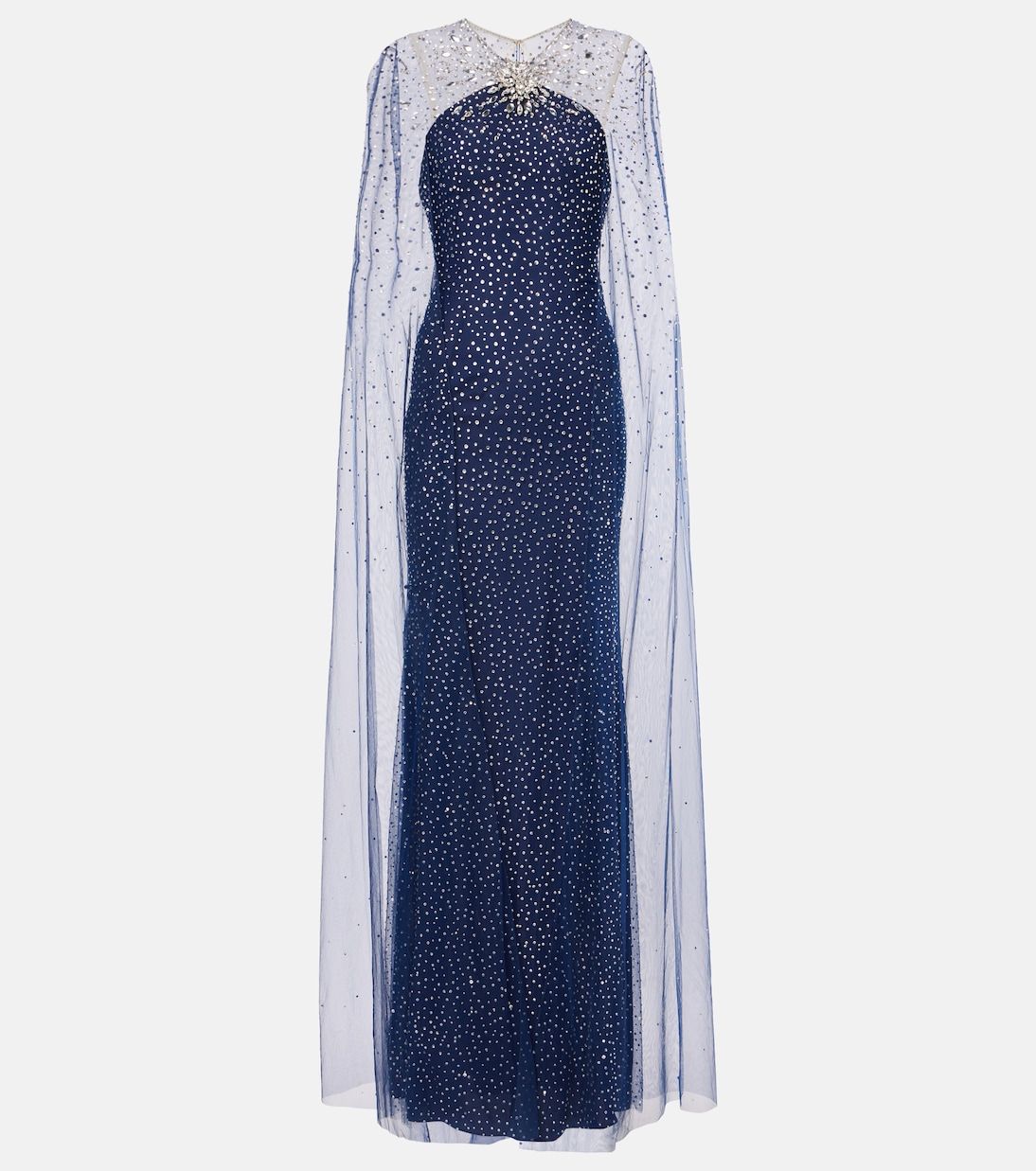 Abito lungo Mabel con paillettes | Jenny Packham