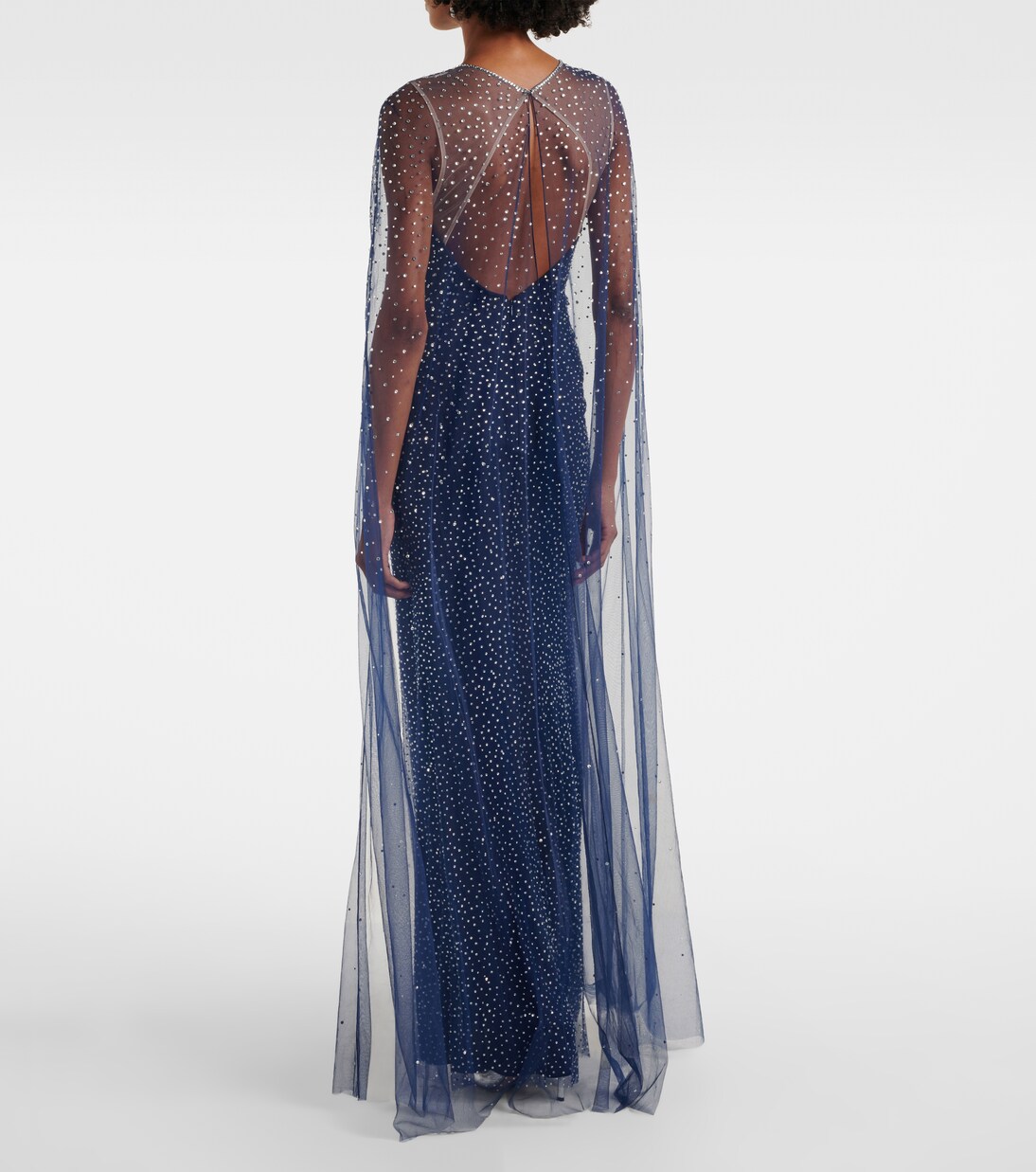 Abito lungo Mabel con paillettes | Jenny Packham