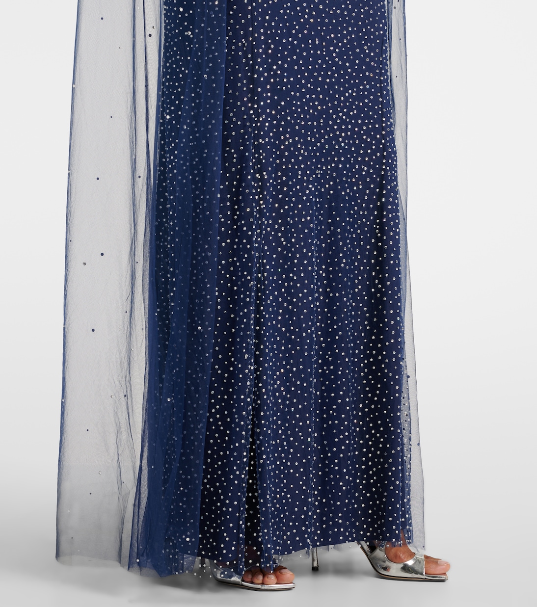 Abito lungo Mabel con paillettes | Jenny Packham