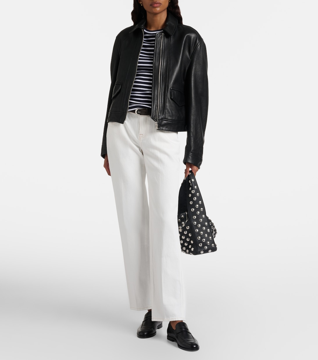 High-Rise Straight Jeans | 7 For All Mankind