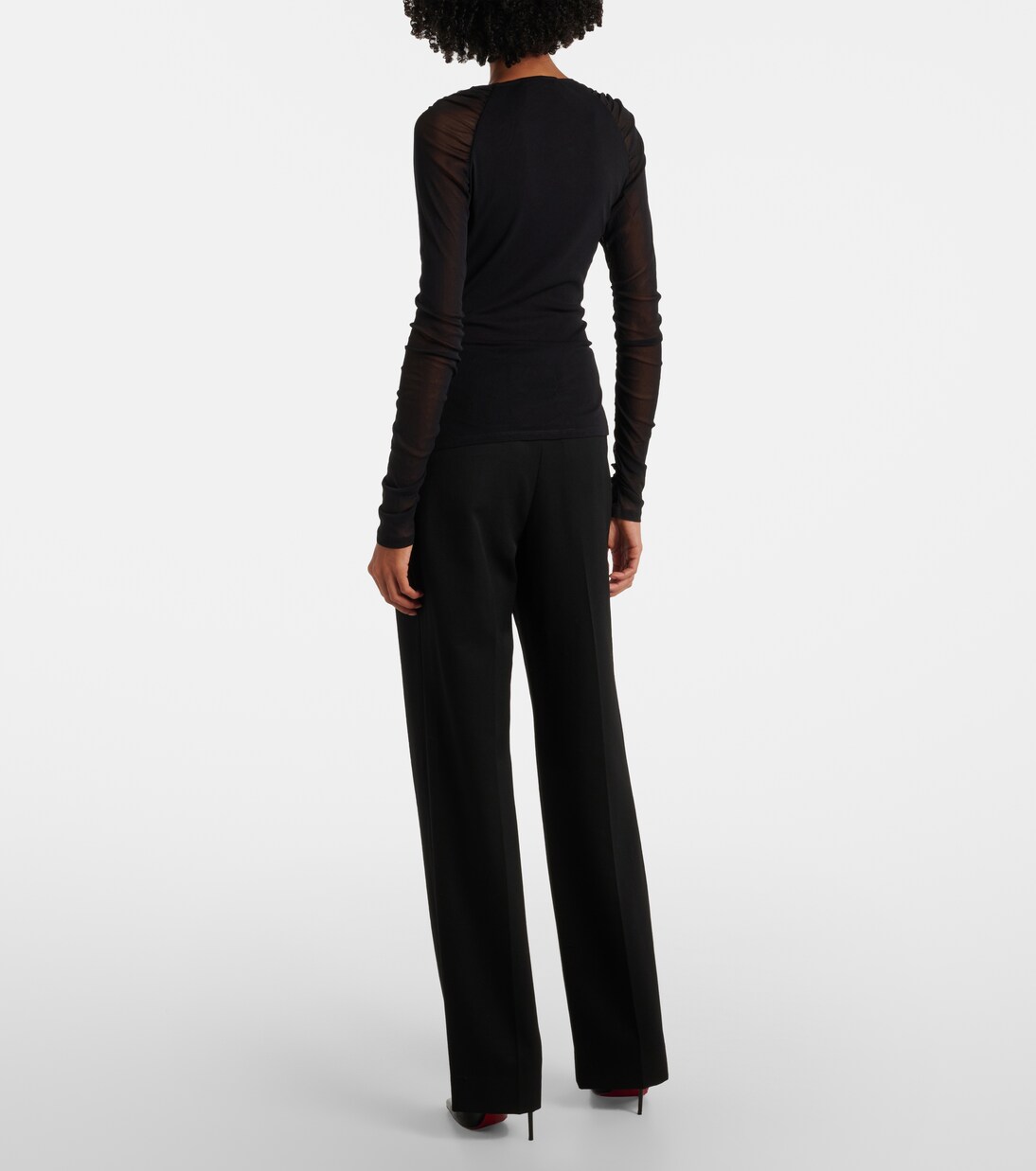 Top Eli aus Mesh | Diane von Furstenberg