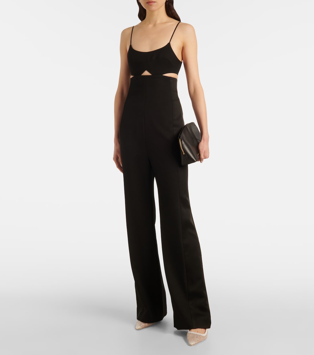 Amel 50 embellished mesh slingback pumps | Jimmy Choo