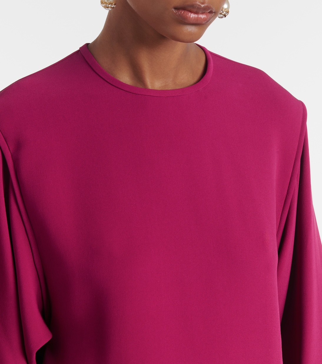 Cady Couture embroidered top | Valentino